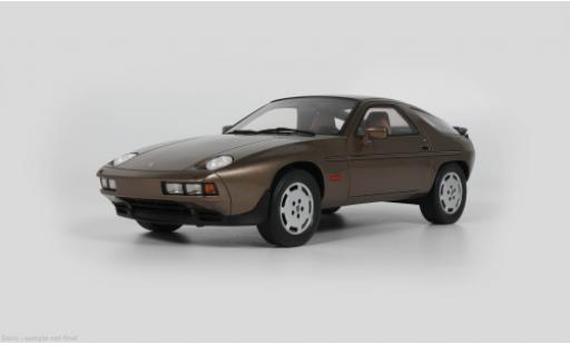 Modelauto Porsche 928 S S bruin 1981 1/18 GT Spirit