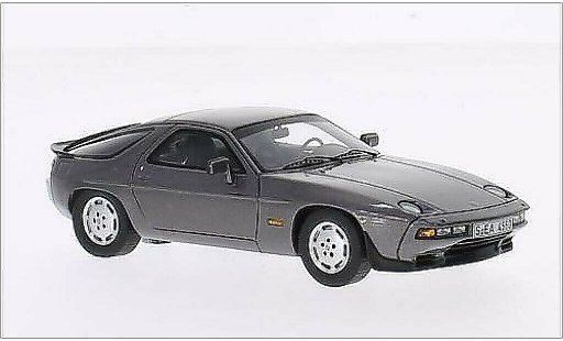 Porsche 928 S 1/43 Spark S metallic grijs 1980 modelauto