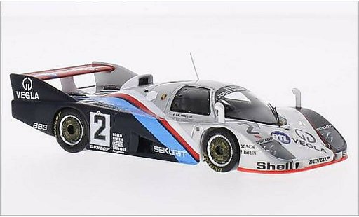 Porsche 936 1982 1/43 Spark J RHD No.2 Vegla DRM modelauto