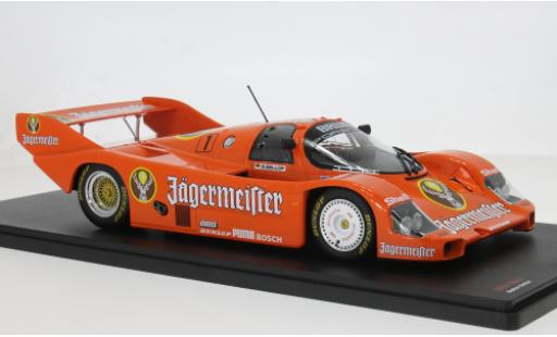 Modelauto Porsche 956 1984 KH Brun 200 Meilen Norisring J&Atilde;&curren;germeister #1 S.Bellof 1/18 Werk83