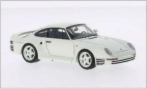 Porsche 959 S 1/43 Spark S wit modelauto