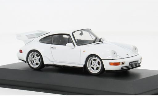 Modelauto Porsche 911 RS 3.8 wit 1994 1/43 Solido