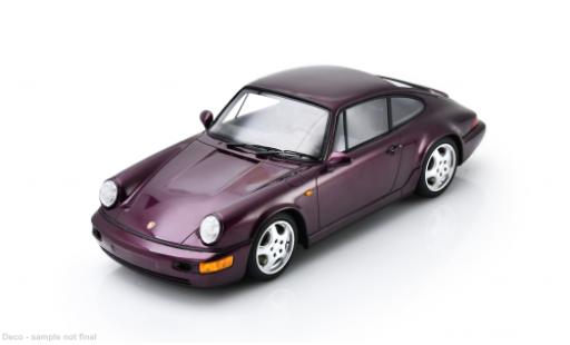 Modelauto Porsche 911 RS paars 1/18 Spark