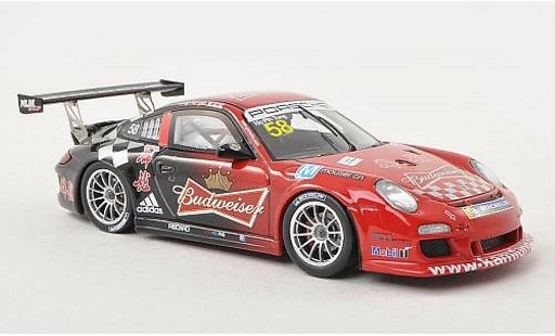 Porsche 911 GT3 CUP 1/43 Spark No.58 Budweiser Carrera Asia 2013 modelauto