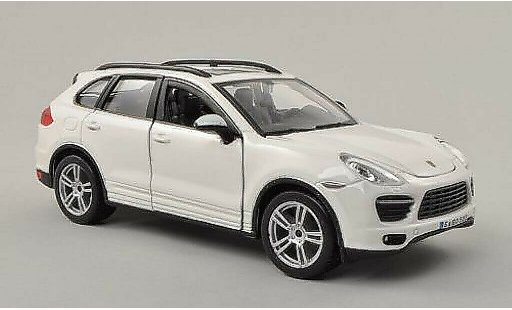 Porsche Cayenne Turbo 1/24 Burago (92A) wit modelauto