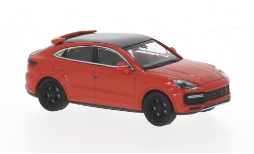 Modelauto Porsche Cayenne Coupe oranje 1/87 Minichamps