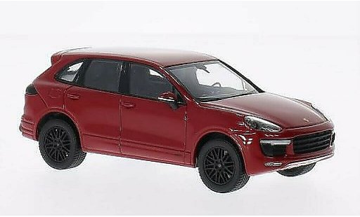 Porsche Cayenne GTS 1/43 Minichamps rood 2014 modelauto