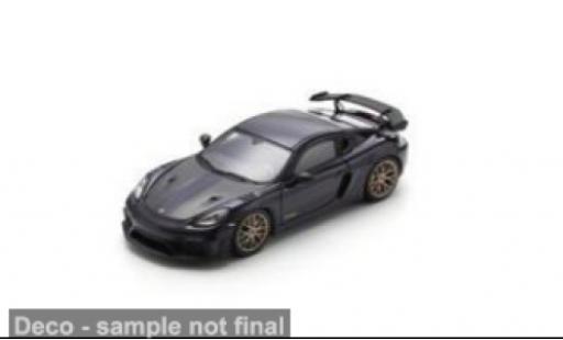 Modelauto Porsche Cayman Base paars 1/43 Spark