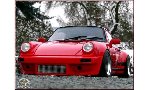 Porsche 911 RS 1/18 Autoart 3.0 carrera rood jantes fuchs 1974 modelauto