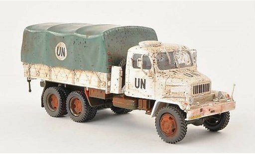 Praga V3S Pritsche 1/43 Abrex laadbak UN met Rost- en Einsatzspuren modelauto