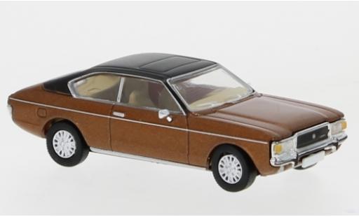 Modelauto Ford Granada Coupe MK I metallic bruin/mat-zwart 1974 1/87 Premium ClassiXXs