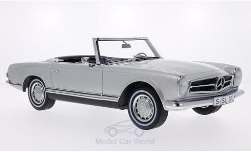 Modelauto Mercedes 280 Base SL Pagode (W113) grijs kap ge&Atilde;&para;ffnet 1/12 Premium ClassiXXs