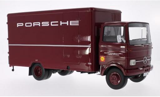 Modelauto Mercedes LP 608 Koffer -LKW Porsche 1/18 Premium ClassiXXs