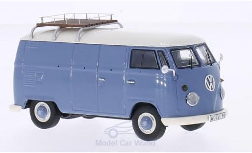 Modelauto Volkswagen T1 B bestelwagen blauw 1/43 Premium ClassiXXs