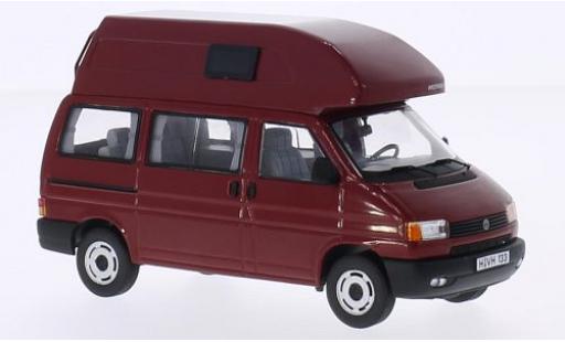 Modelauto Volkswagen T4 Base California (Hochdak) rood 1/43 Premium ClassiXXs