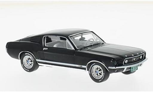 Modelauto Ford Mustang Fastback GT zwart 1967 1/43 Premium X