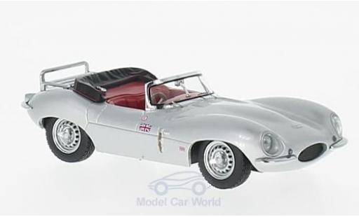 Modelauto Jaguar XK SS grijs RHD 1957 1/43 Premium X