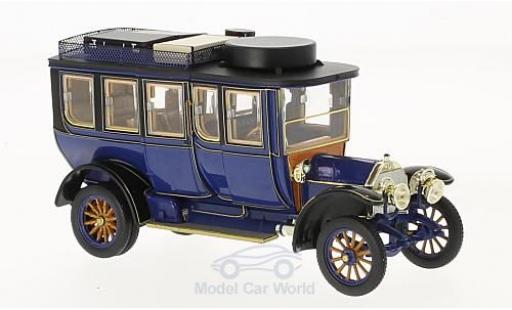Modelauto Mercedes Simplex Base 60 PS Reiselimousine blauw RHD 1903 1/43 Premium X
