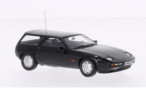 Modelauto Porsche 928 Base S Stationwagen Artz zwart 1979 1/43 Premium X
