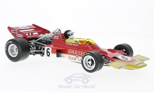 Modelauto Lotus 72 72C C No.6 Team formule 1 GP Frankreich 1970 J.Rindt 1/18 Quartzo