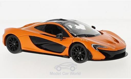 Modelauto McLaren P1 Base oranje 1/24 Rastar