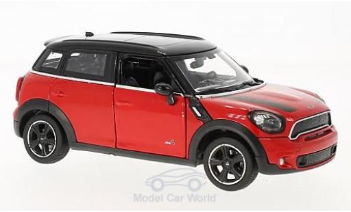 Modelauto Mini Cooper S Countryman (R60) rood/zwart 1/24 Rastar