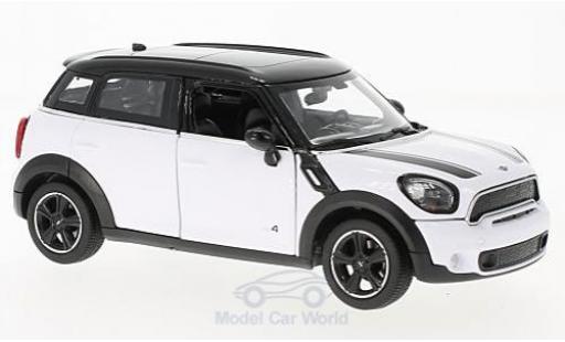 Modelauto Mini Cooper S Countryman (R60) wit/zwart 1/24 Rastar