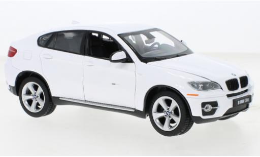 Modelauto Bmw X6 suv wit 1/24 Rastar
