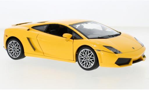 Modelauto Lamborghini Gallardo LP560-4 LP560-4 metallic geel 1/24 Rastar