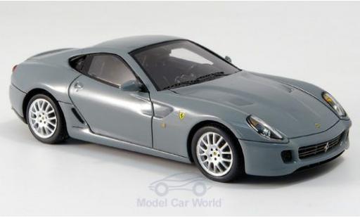 Modelauto Ferrari 599 GTB Fiorano grijs 1/43 Red Line