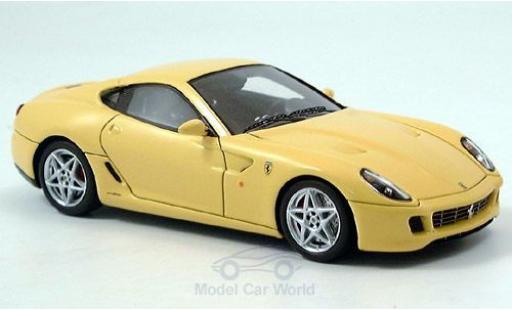 Modelauto Ferrari 599 GTB geel 2006 1/43 Red Line
