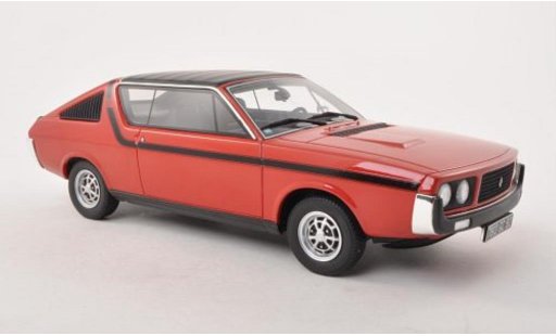 Renault 17 TS 1/18 Ottomobile rood/zwart 1977 modelauto