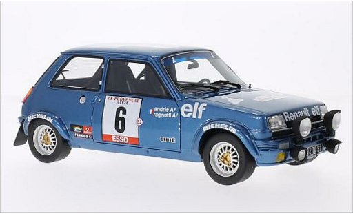 Renault 5 Alpine 1/18 Ottomobile Gruppe 2 No.6 Gitanes Tour de Corse 1979 modelauto