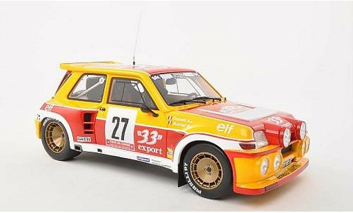 Renault 5 Maxi Turbo 1/18 Ottomobile No.27 Export 33 Tour de Corse 198 /B.Occelli modelauto