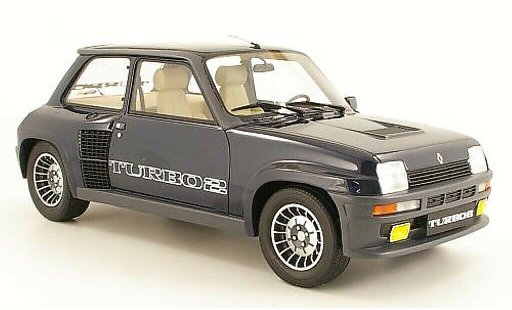 Renault 5 Turbo 1/12 Ottomobile 2 blauw 1983 modelauto