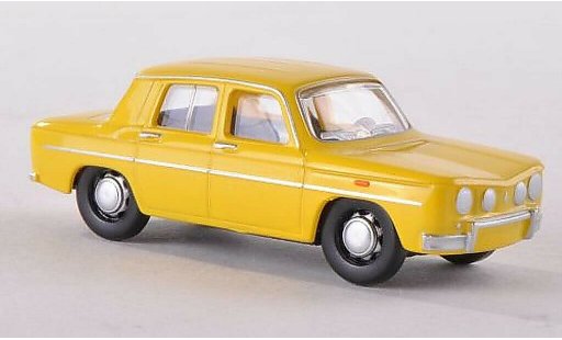 Renault 8 Gordini 1/87 Herpa zinkgeel modelauto