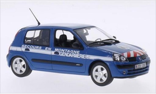 Renault Clio RS 1/43 Norev Gendarmerie Secours en Montagne 2003 modelauto