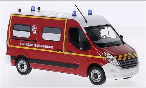 Renault Master Kasten 1/43 Norev bestelwagen Brandweer 2011 modelauto