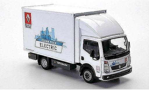 Renault Maxity Electric 1/43 Eligor bestelwagen Clean Tech wit modelauto