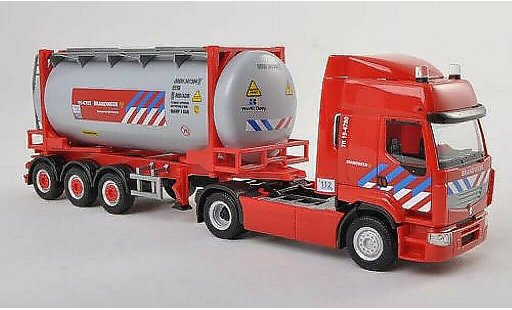 Renault Premium Base 1/87 Herpa Brandweer Brandweer (NL) Tankcontainer-SZ modelauto