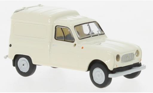Modelauto Renault 4 Fourgonnette R Bestelbusje beige 1961 1/87 Brekina