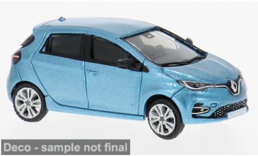 Modelauto Renault Zoe Base blauw 2019 1/87 PCX87