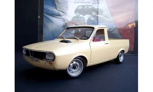 Renault 12 Pick up 1/18 Solido beige modelauto