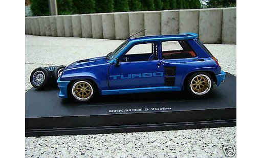 Renault 5 Turbo 1/18 Universal Hobbies 1 jantes alu 13 pouces modelauto