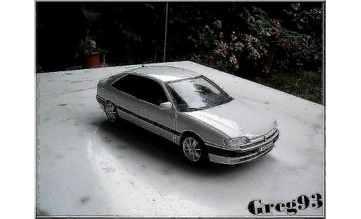 Renault Safrane Biturbo 1/18 Solido  modelauto