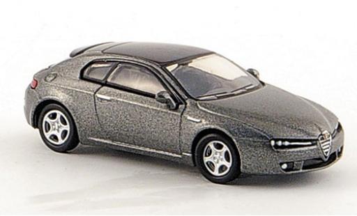 Modelauto Alfa Romeo Brera coupe metallic grijs 2005 1/87 Ricko