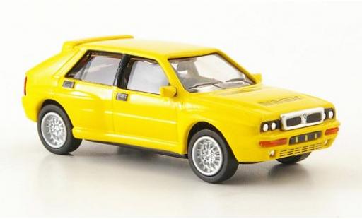 Modelauto Lancia Delta HF Integrale Evoluzione II Evo 2 geel 1992 1/87 Ricko