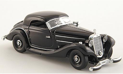 Modelauto Mercedes 320 Base n (W142) zwart 1/87 Ricko