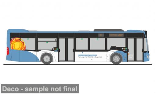 Modelauto Mercedes Citaro Base 2012 Verkehrsbetriebe Burgenland (A) 1/87 Rietze