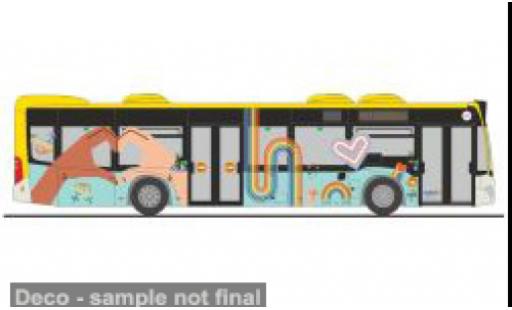 Modelauto Mercedes Citaro Base 2015 WestVerkehr Geilenkirchen - Pride Bus 1/87 Rietze